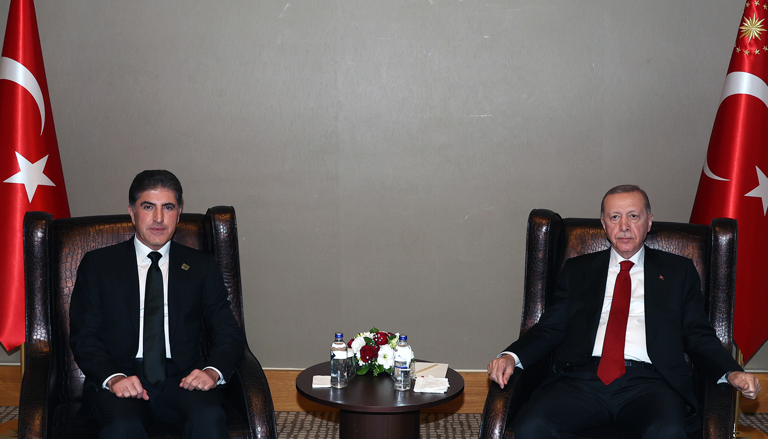 Başkan Erdoğan, Barzani ile görüştü! Terörle mücadelede ortak mesaj