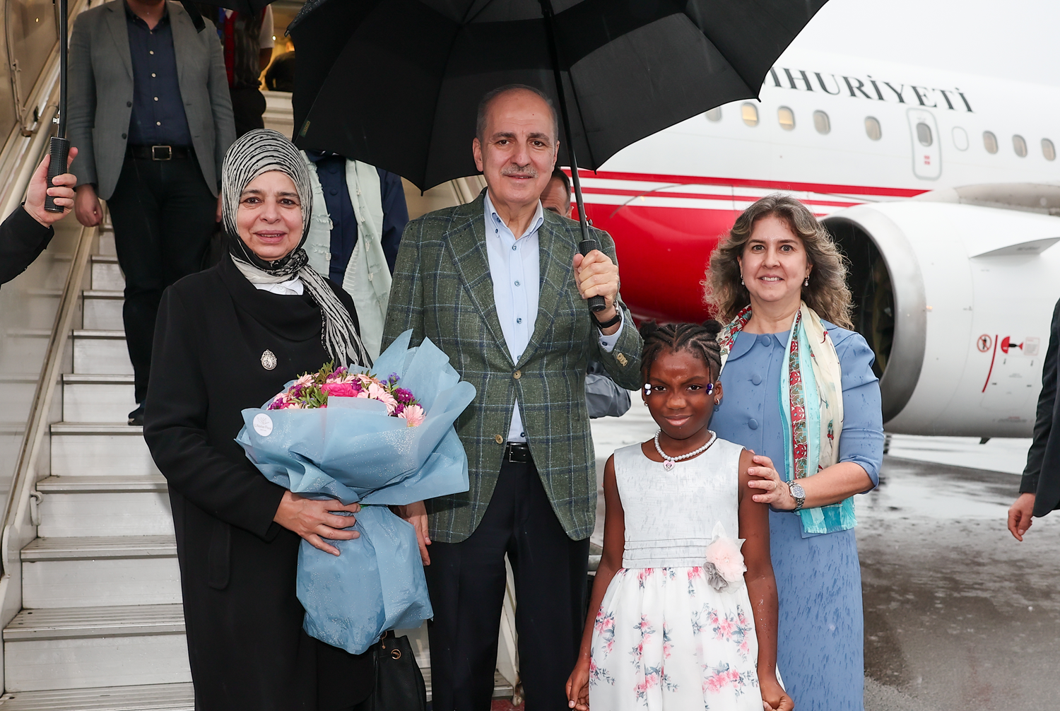 TBMM Başkanı Numan Kurtulmuş, Fildişi Sahili'ne geldi