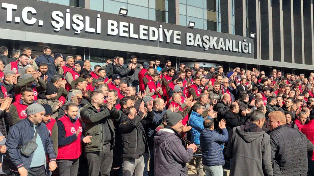 CHP'li Şişli Belediyesi'nde zam eylemi!