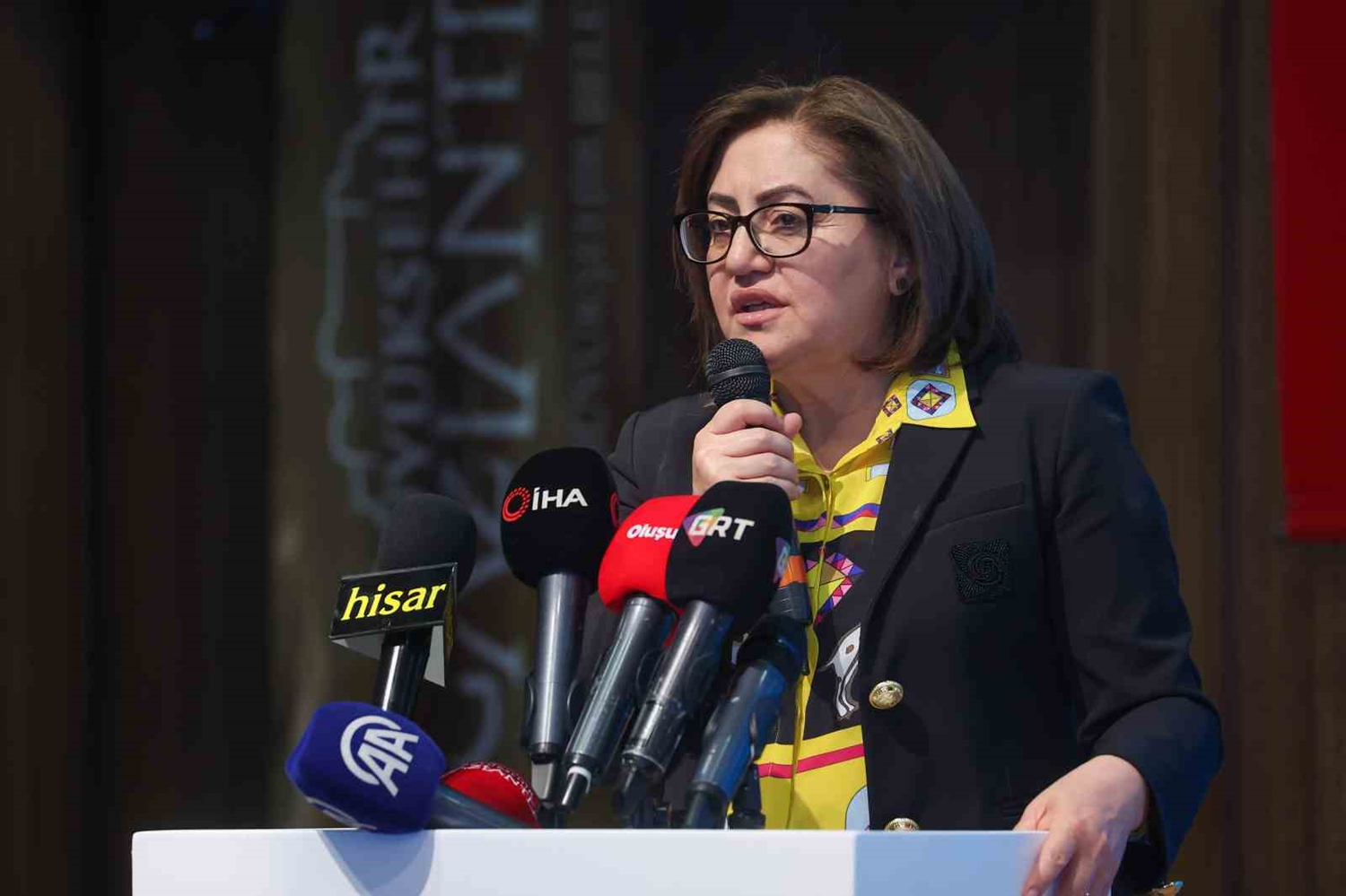 Gaziantep Büyükşehir Belediye Başkanı Fatma Şahin: Aile kurumunu kesinlikle korumamız gerektiğini görüyoruz