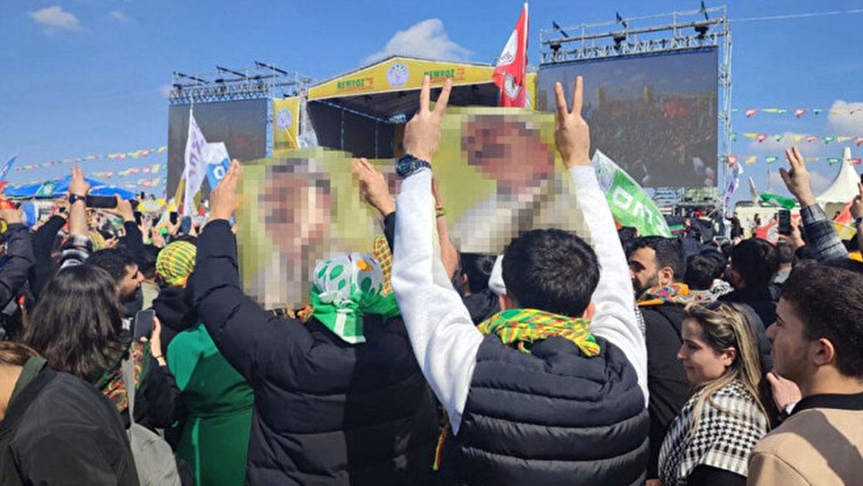 DEM Parti mitinginde PKK propagandası yapan 6 kişi tutuklandı