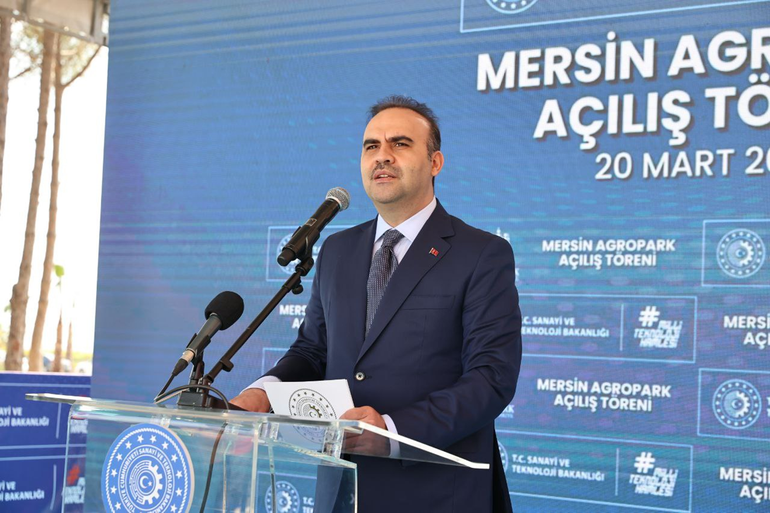 Bakan Kacır, Mersin Agropark'ın açılışında konuştu