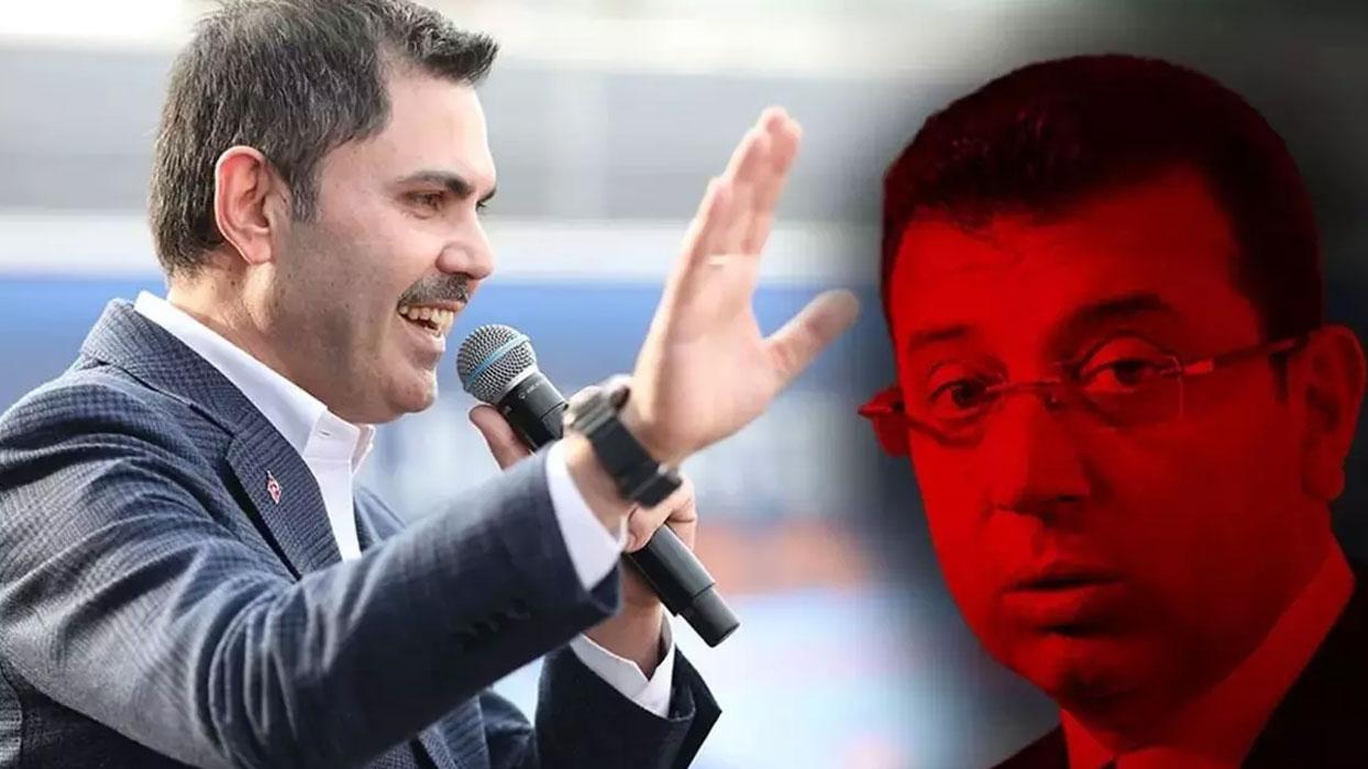 Ekrem İmamoğlu'nun canlı yayın korkusu! Murat Kurum "para kuleleri"ni işaret etti