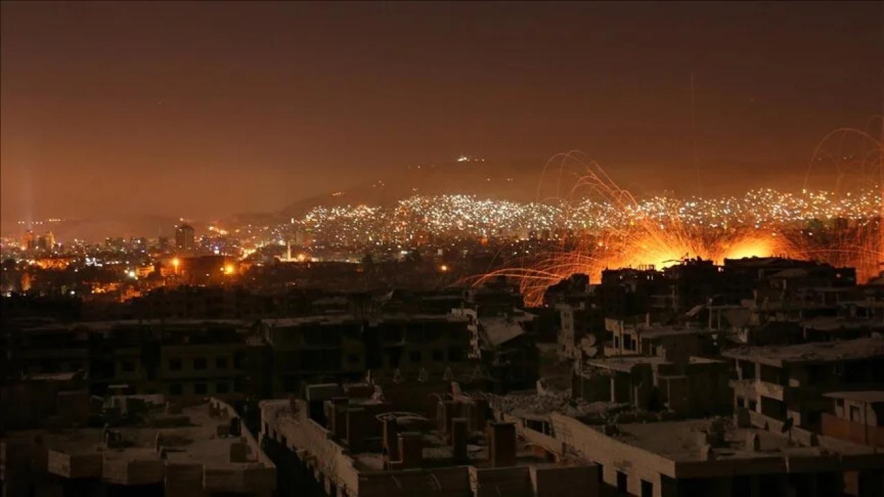 İsrail'in Şam'a hava saldırısı düzenlediği iddia edildi