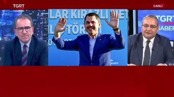 CHP'li aday Mesut Özarslan'dan canlı yayında Murat Kurum'a övgü dolu sözler