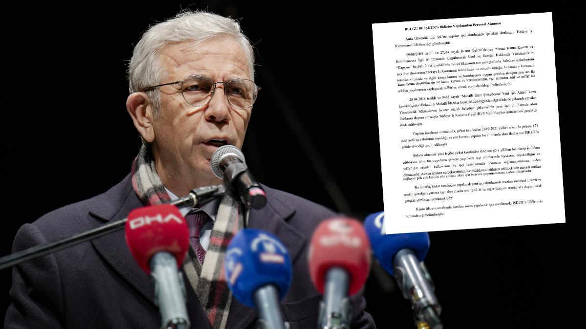 Mansur Yavaş'tan 171 kişiye kıyak: Mülakatsız işe alım yapılmış!