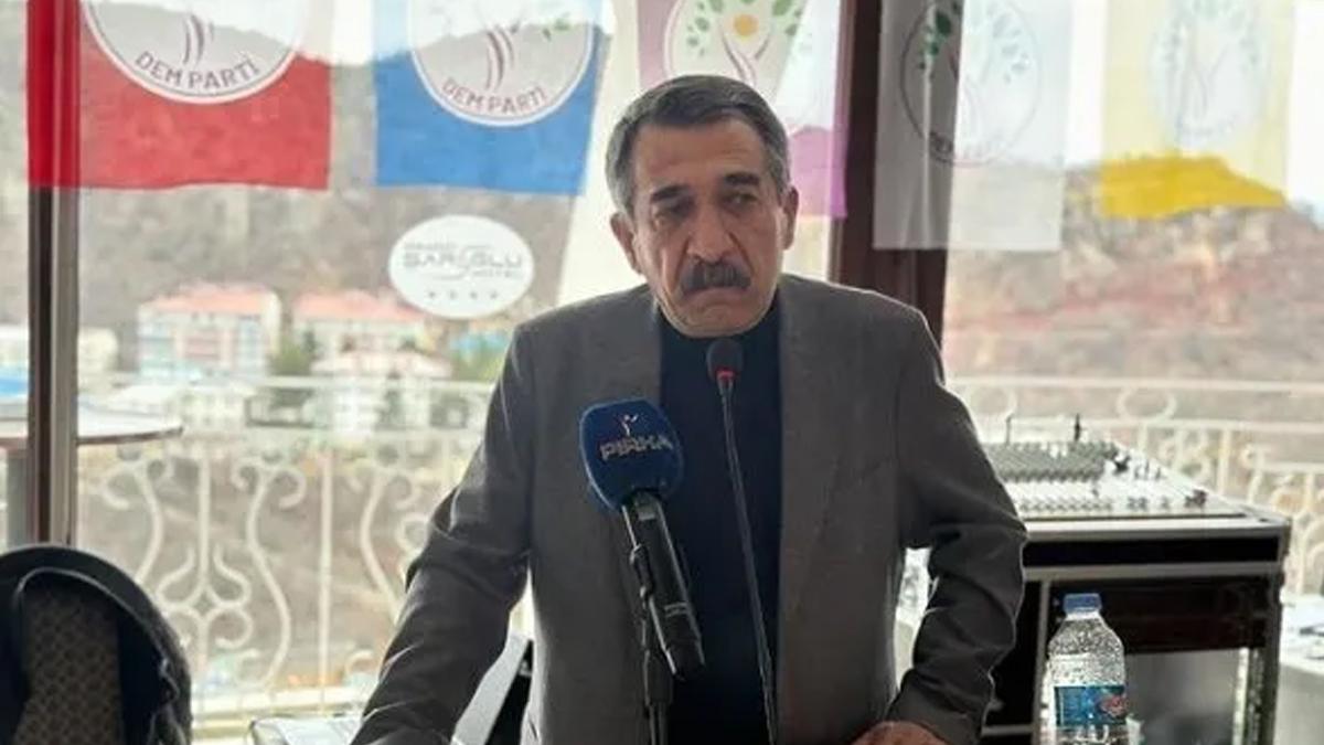 DEM Partili belediye başkanından skandal sözler: Dersim Kürdistan'dır