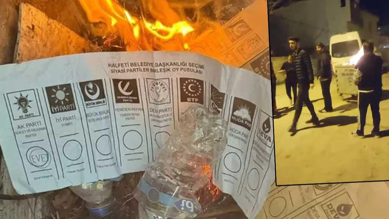 İlçe Yüksek Seçim Kurulu kararını verdi... İtiraz sonrası Şanlıurfa'daki 'oy yakma' skandalında yeni gelişme
