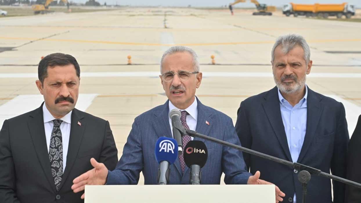 Hatay Havalimanı'ndan 9 günde 16 uçuş yapıldı