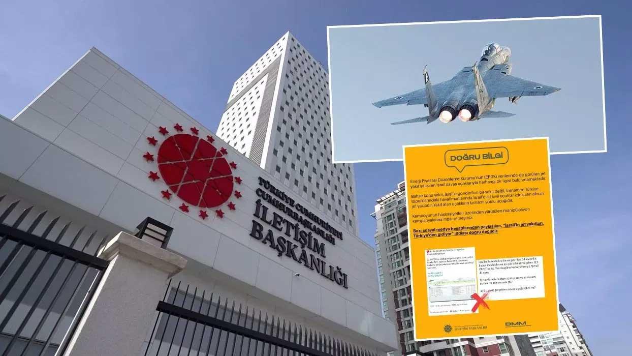 İsrail'in jet yakıtlarının Türkiye'den gittiği iddiasına DMM'den yalanlama geldi!