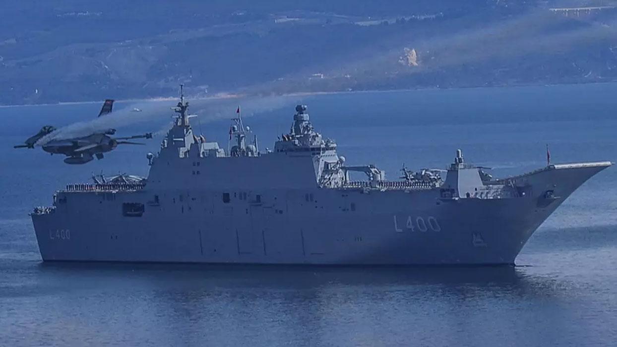 "TCG Anadolu" korkulu rüyaları oldu! İspanyol ikiziyle tatbikat yapacaklar