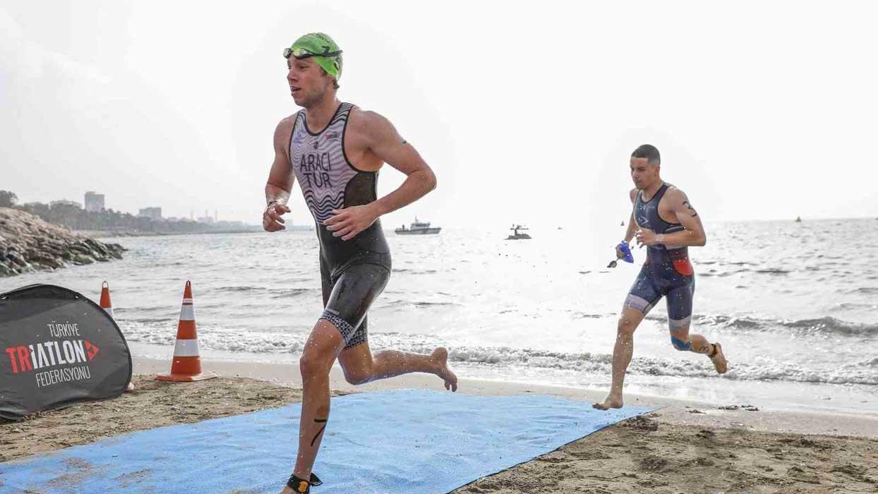 Türkiye Triatlon Elitler Türkiye Şampiyonası Sprint Mesafe Yarışı yapıldı
