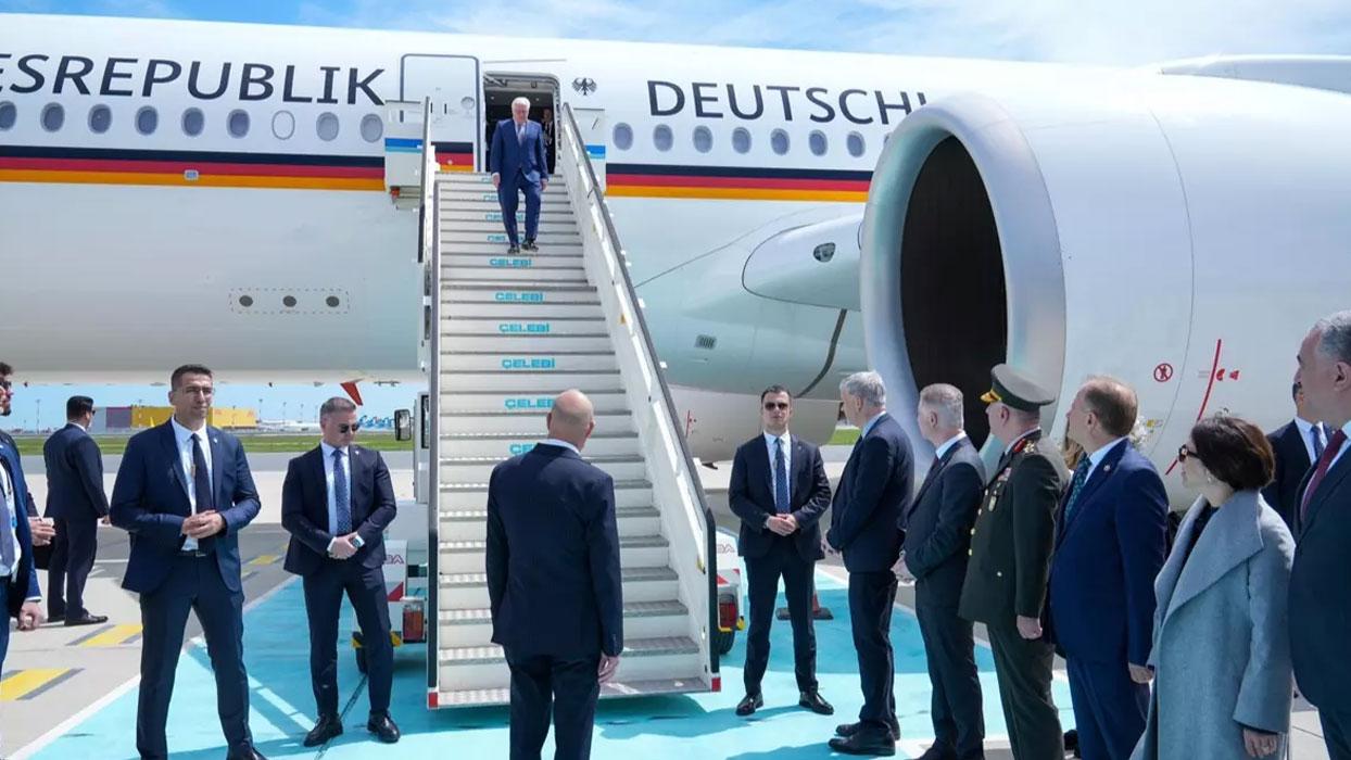 Almanya Cumhurbaşkanı Steinmeier, İstanbul'a geldi