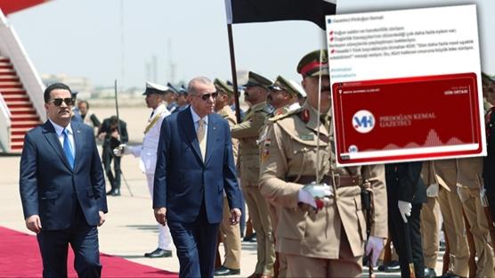 Cumhurbaşkanı Erdoğan'ın tarihi Irak ziyareti PKK destekçilerini panikletti! 