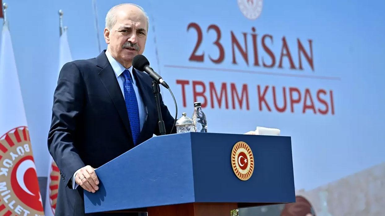 TBMM Başkanı Kurtulmuş: 23 Nisan 1920, tarihimizin şerefli sayfalarından birisidir