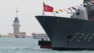 TCG Salihreis gemisi vatandaşların ziyaretine açıldı 