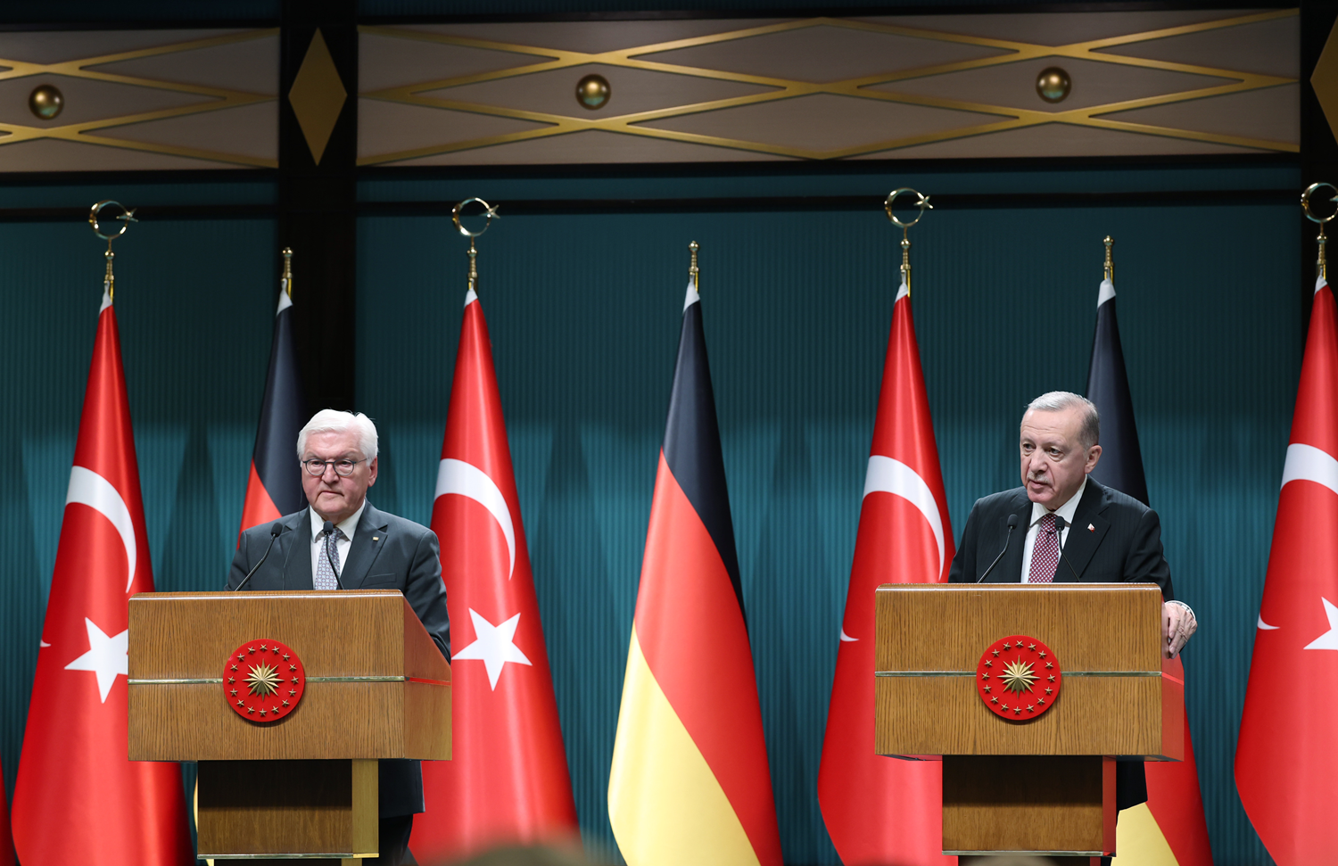 Cumhurbaşkanı Erdoğan'dan Almanya'ya net "savunma sanayi" mesajı: Kısıtlamalar kalkmalı