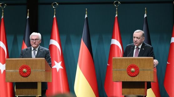 Cumhurbaşkanı Erdoğan'dan Almanya'ya net "savunma sanayi" mesajı: Kısıtlamalar kalkmalı 