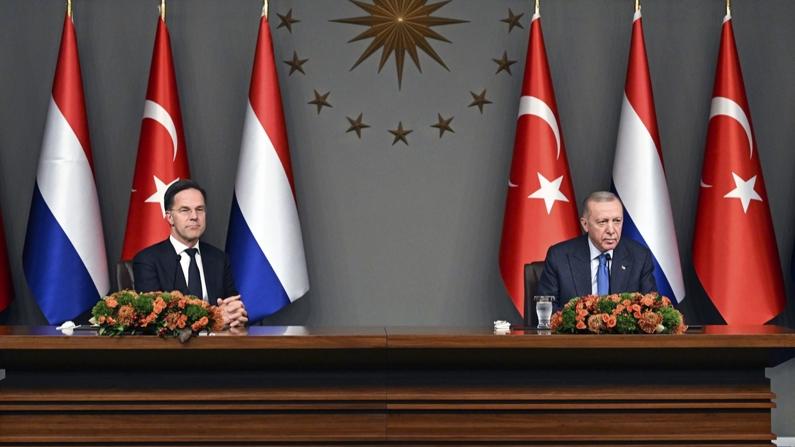 Hollanda Başbakanı Rutte İstanbul'da... Erdoğan: Ticarette hedef 20 milyar dolar 