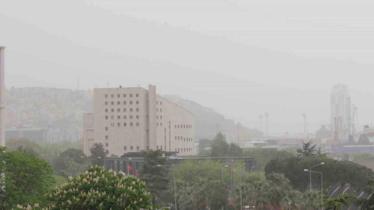 Çöl tozları Samsun'un havasını bozdu: Türkiye'deki en kirli hava