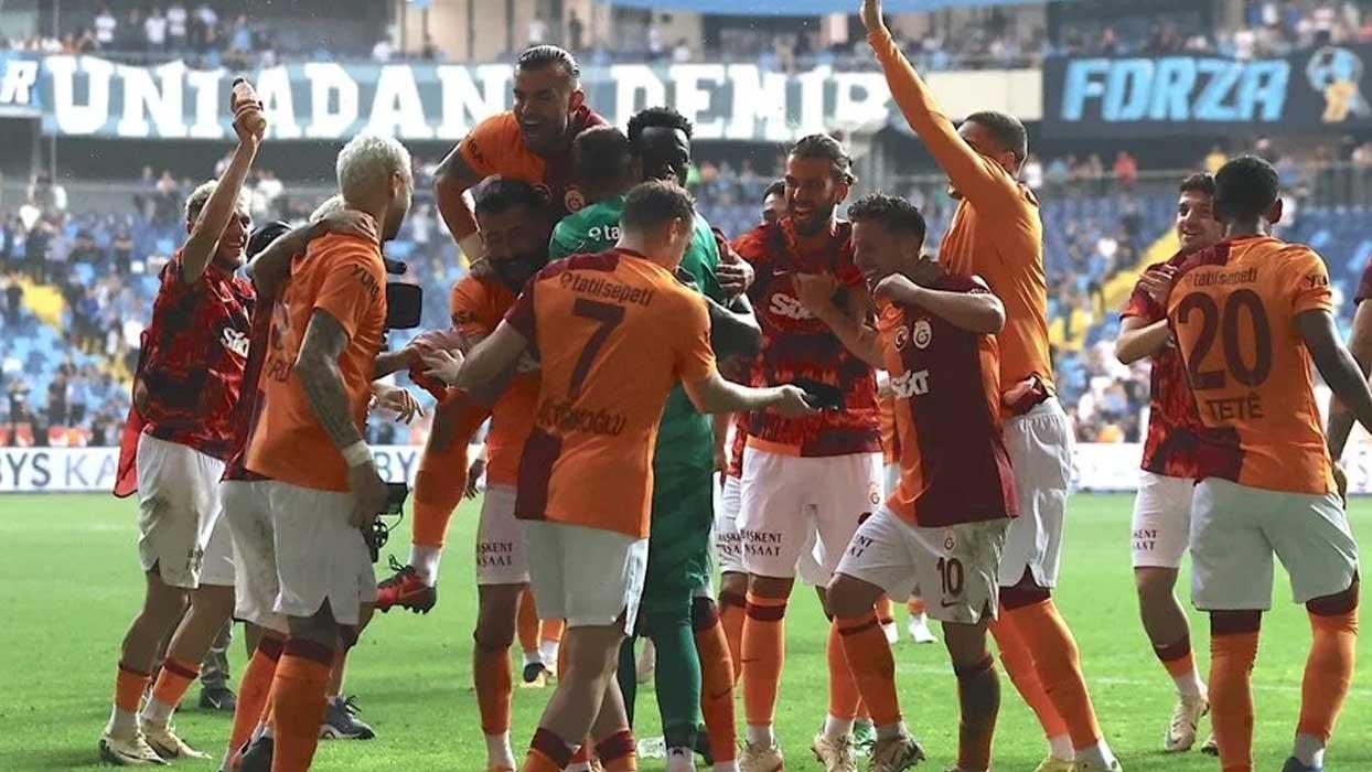 Lider Galatasaray'dan "Rekorlar gecesi"nde şampiyonluk yolunda kritik galibiyet