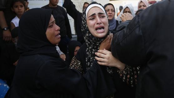 Soykırımcı İsrail ordusundan Gazze'ye ağır bombardıman: Çok sayıda ölü ve yaralı var