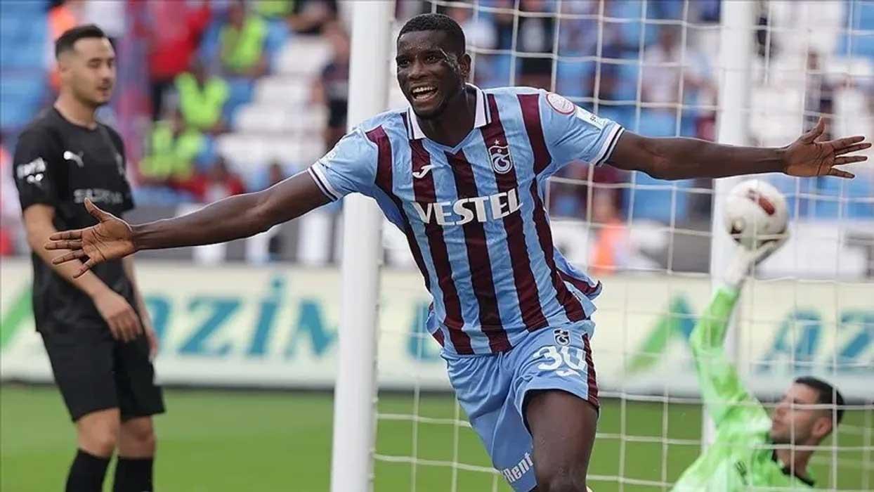 Trabzonspor'da Onuachu golleriyle yeniden zirvede