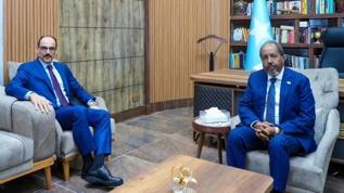 MİT Başkanı Kalın, Somali Cumhurbaşkanı ile görüştü