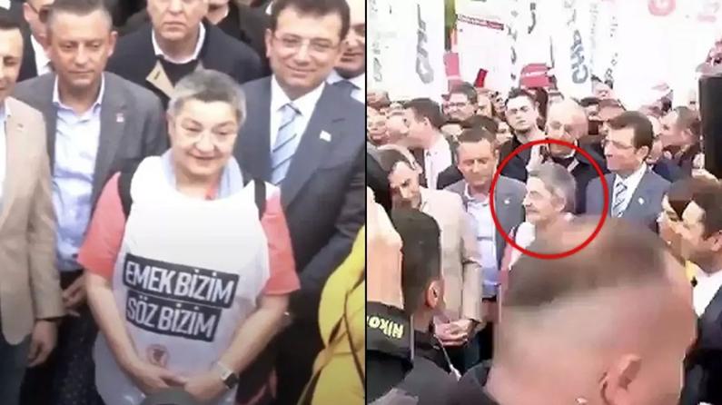Ekrem İmamoğlu ve Özgür Özel, TSK'ya iftira atan Fincancı'yla poz verdi