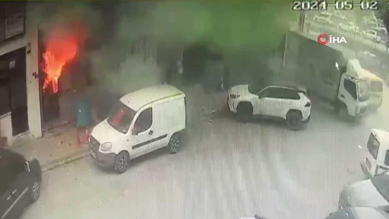 Dersan Koop Sanayi Sitesi yangın