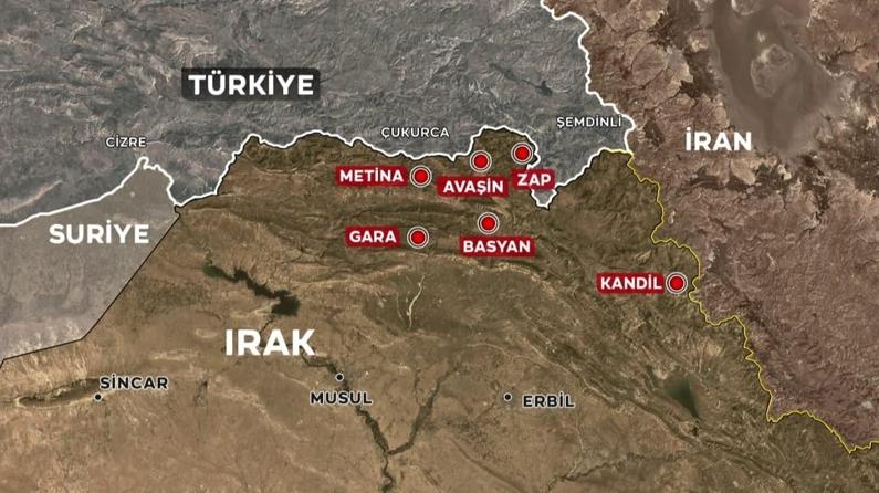 Irak'tan Türkiye sınırına askeri üs! MSB kaynakları: Operasyonlara komşu alanlarda kuruluyor 