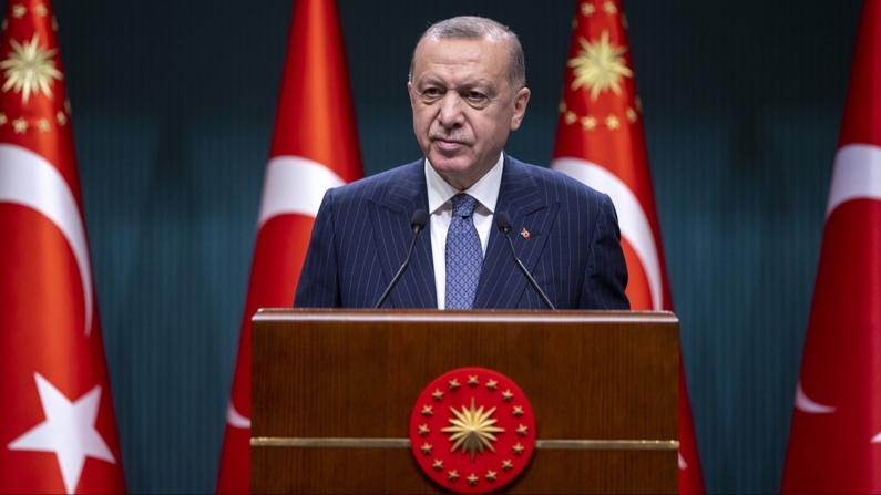 #CANLI Cumhurbaşkanı Erdoğan'dan 'terörle mücadele' mesajı: Yarım kalan işimizi tamamlayacağız!
