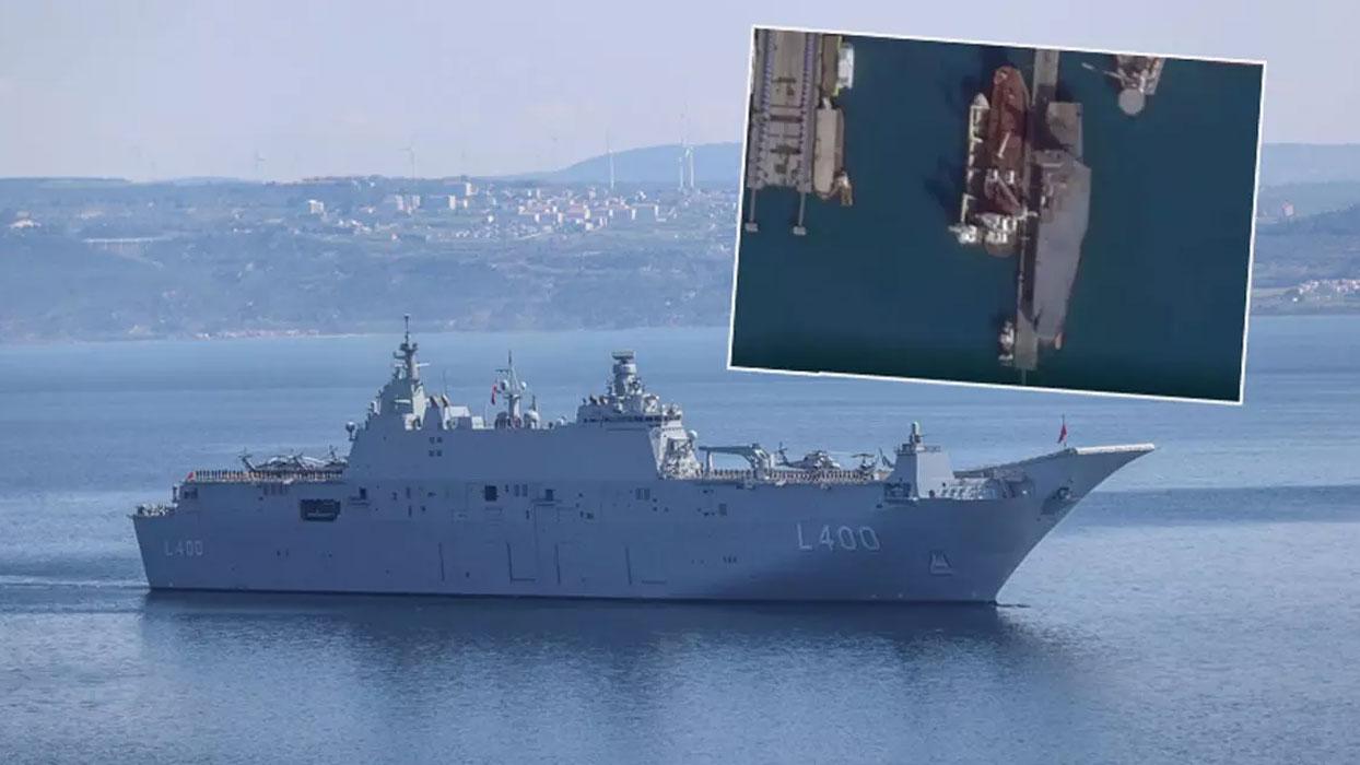 TCG Anadolu'dan ilham aldılar! Konteyner gemisini 'SİHA gemisi'ne dönüştürdüler