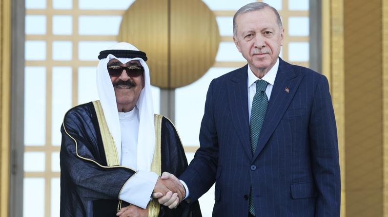 Kuveyt Emiri Türkiye'de! Ortak imza töreni düzenlendi 