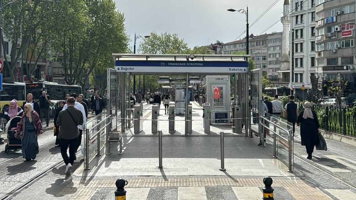 Kabataş-Bağcılar Tramvay Hattı'nda kısa süreli aksama
