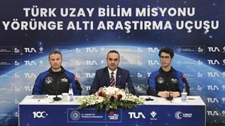 Türkiye'nin ikinci astronotu Atasever, yörünge altı araştırma uçuşunu 8 Haziran'da gerçekleştirecek