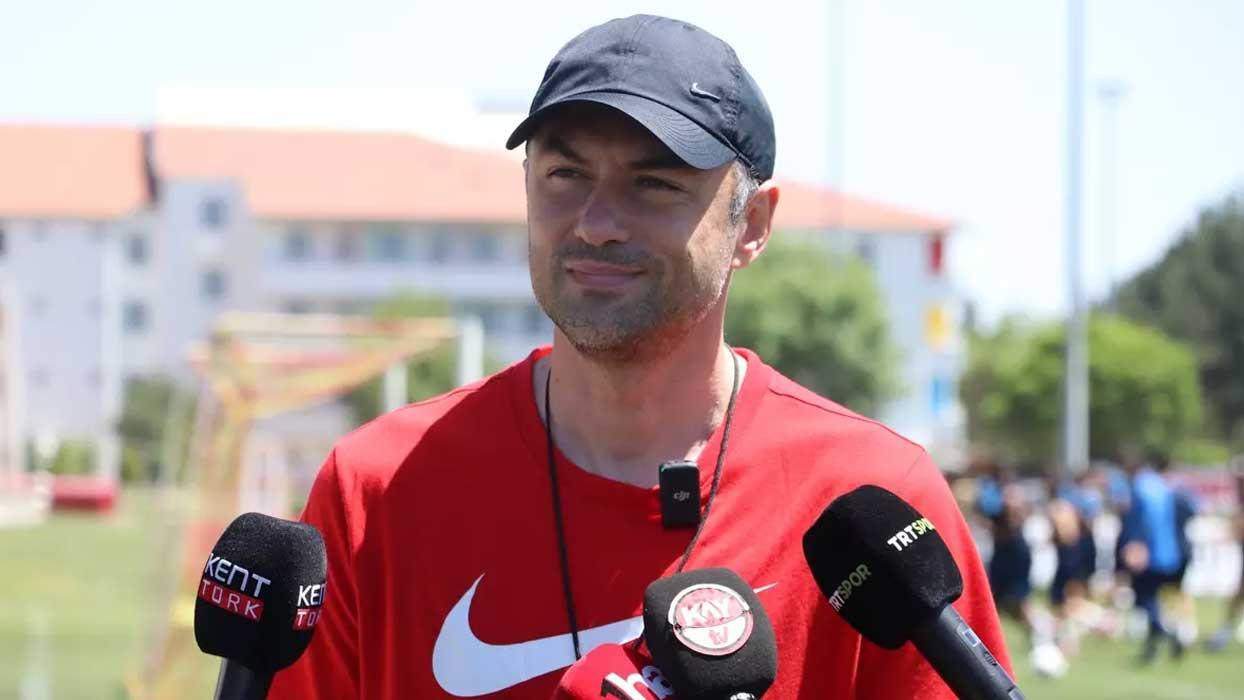 Burak Yılmaz: "Kayserispor'a yakışır bir şekilde oraya meydan okumaya gideceğiz"