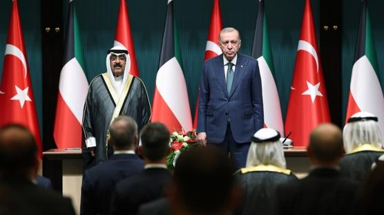 Kuveyt Emiri Sabah'tan, Cumhurbaşkanı Erdoğan'ın tevcih ettiği ''Devlet Nişanı'' için teşekkür