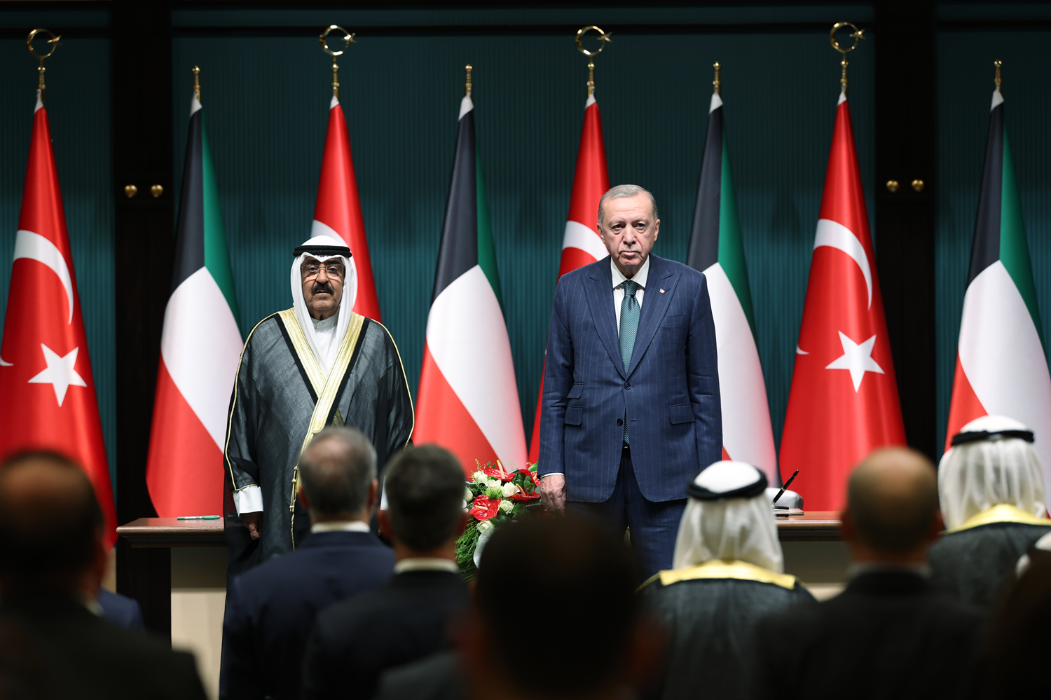 Kuveyt Emiri Sabah'tan, Cumhurbaşkanı Erdoğan'a teşekkür