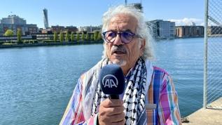 Filistin protestolarının simgesi Totari "Leve Palestina" şarkısını AA için söyledi