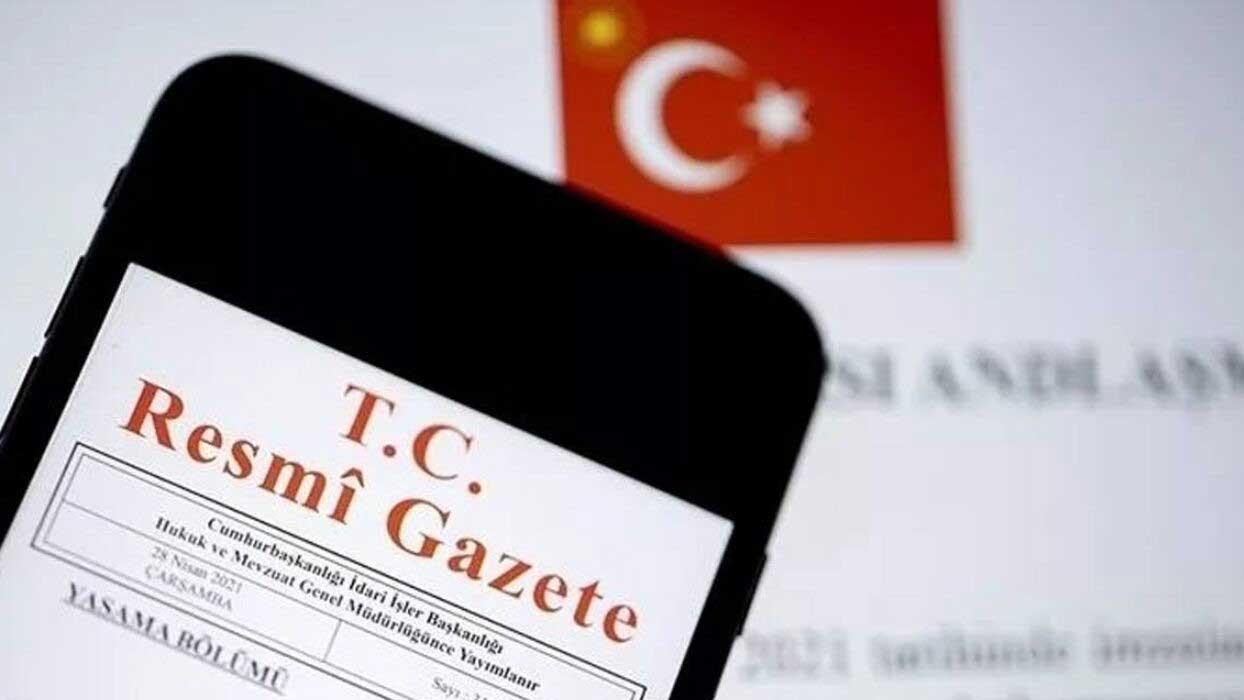 Maden Kanunu ile bazı kanunlarda değişikliği içeren kanun Resmi Gazete'de