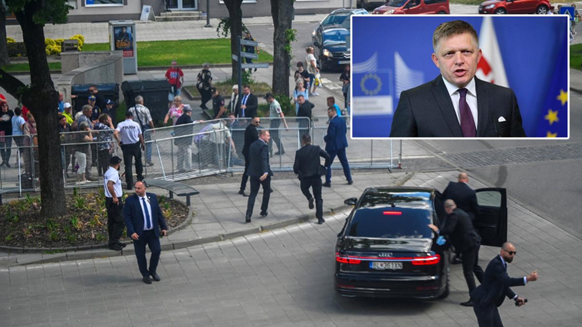 Slovakya Başbakanı'na silahlı saldırıya uğradı!