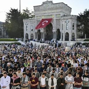 İstanbul'daki 20 üniversiteden Filistin'e destek 