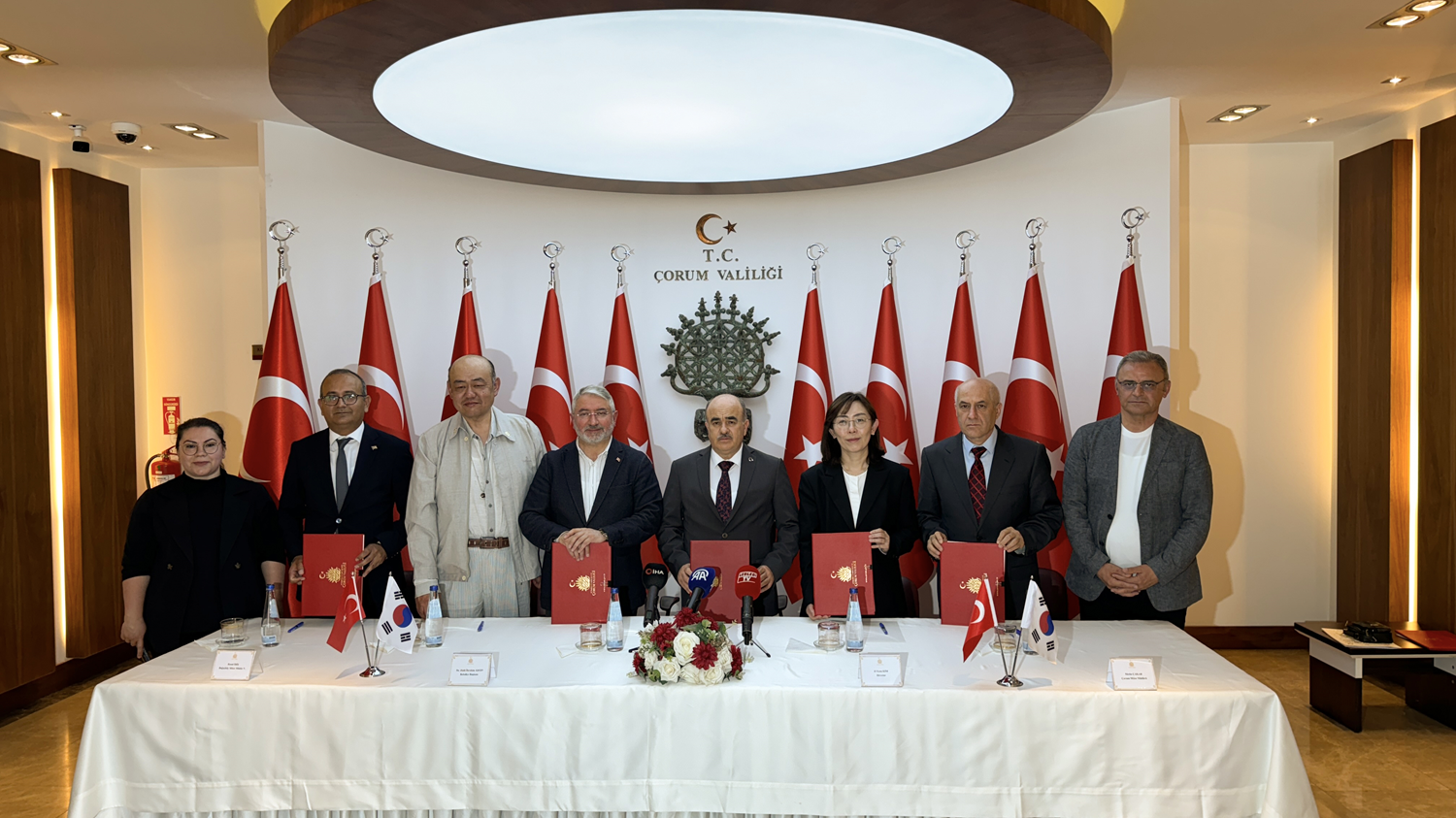 Hititlerden kalma tarihi eserlerin Güney Kore'de sergilenmesi için protokol imzalandı
