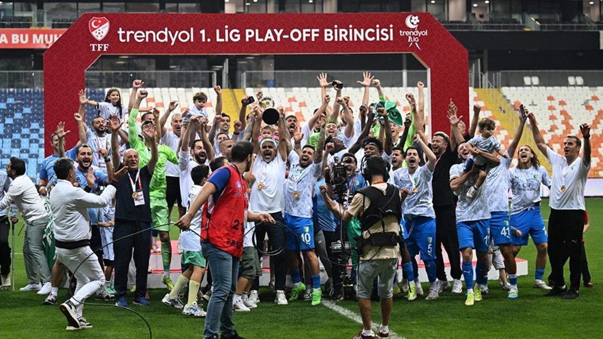 Bodrum FK, Süper Lig'e yükselen üçüncü takım oldu