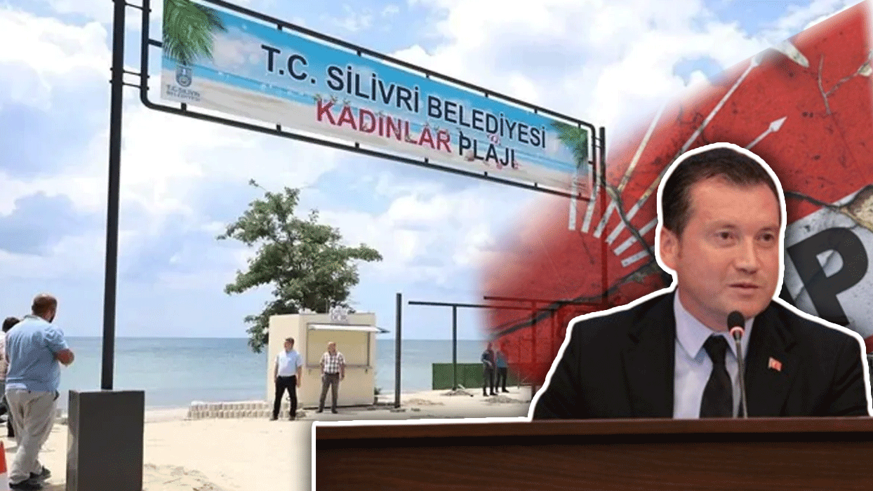 CHP'ye göre 'rejim karşıtı' plaj!
