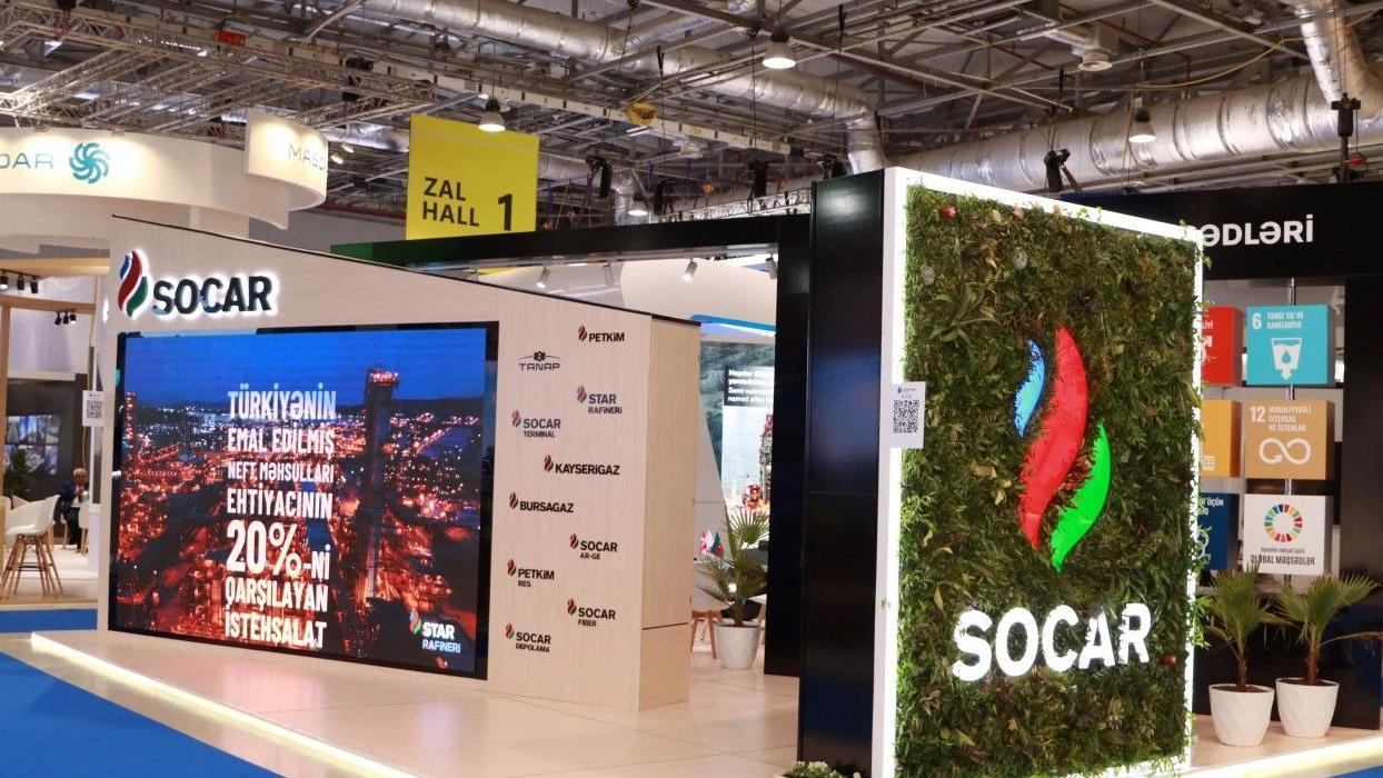 SOCAR, Türkiye'deki yatırımlarını Bakü'deki sıfır karbon standında tanıttı