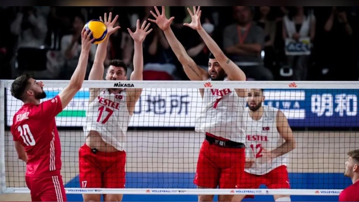 A Milli Erkek Voleybol Takımı, Milletler Ligi'nde yarın İran ile karşılaşacak