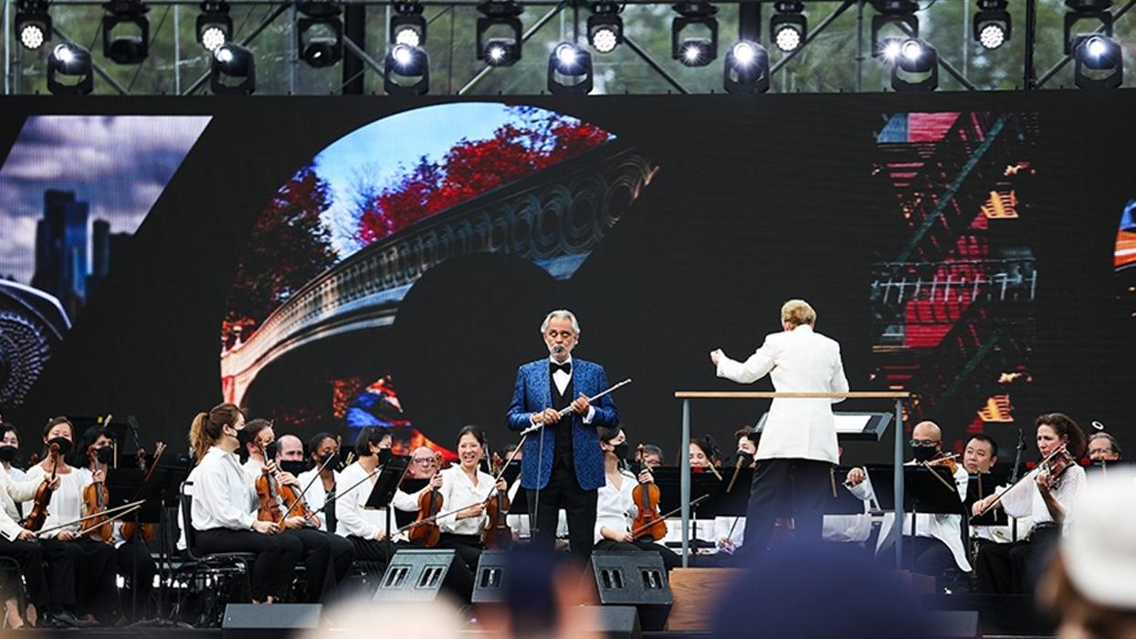 Ünlü İtalyan tenor Andrea Bocelli 8 Haziran'da İstanbul'da konser verecek