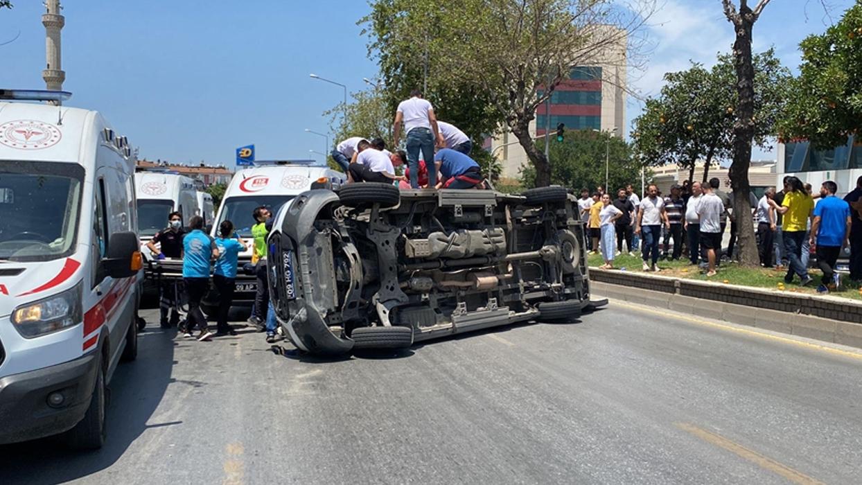 Aydın'da devrilen ambulanstaki hasta hayatını kaybetti